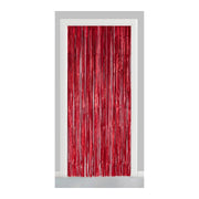 Deurgordijn rood (brandvertragend) 240x100cm