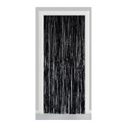 Deurgordijn zwart (brandvertragend) 240x100cm