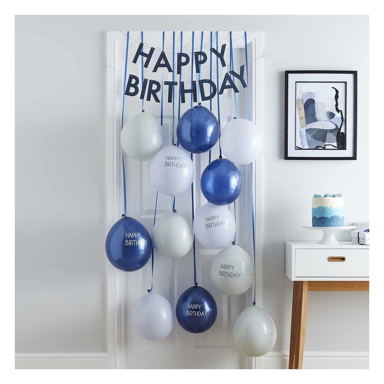 Deurversiering Navy blauw GingerRay