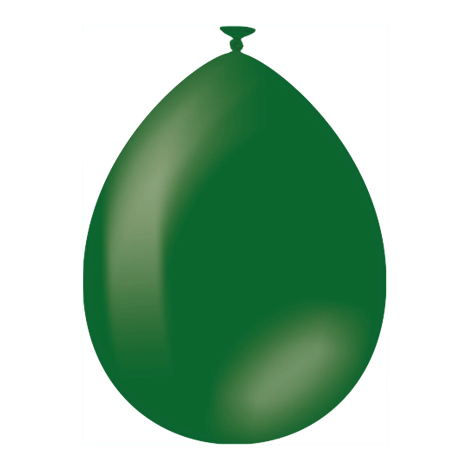 Donker Groene ballonnen 50 stuks 30cm