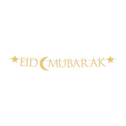 Eid Mubarak letterslinger 220x15cm
