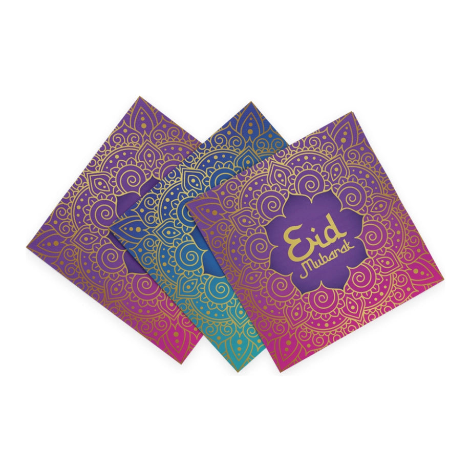 Eid Mubarak papieren servetten 20 stuks, 33x33cm