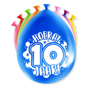 Feest Ballonnen - 10 jaar