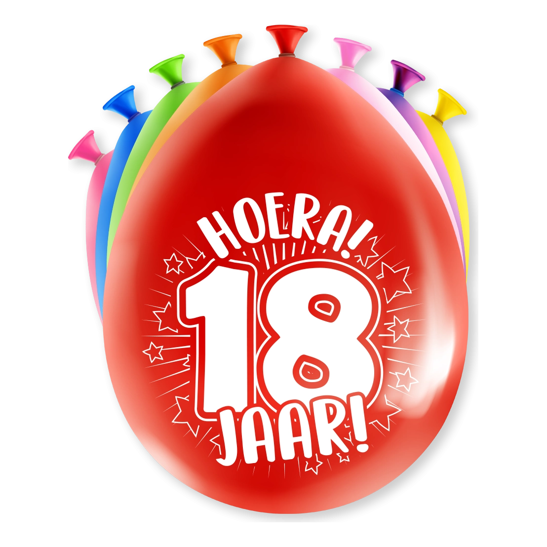 Feest Ballonnen - 18 jaar