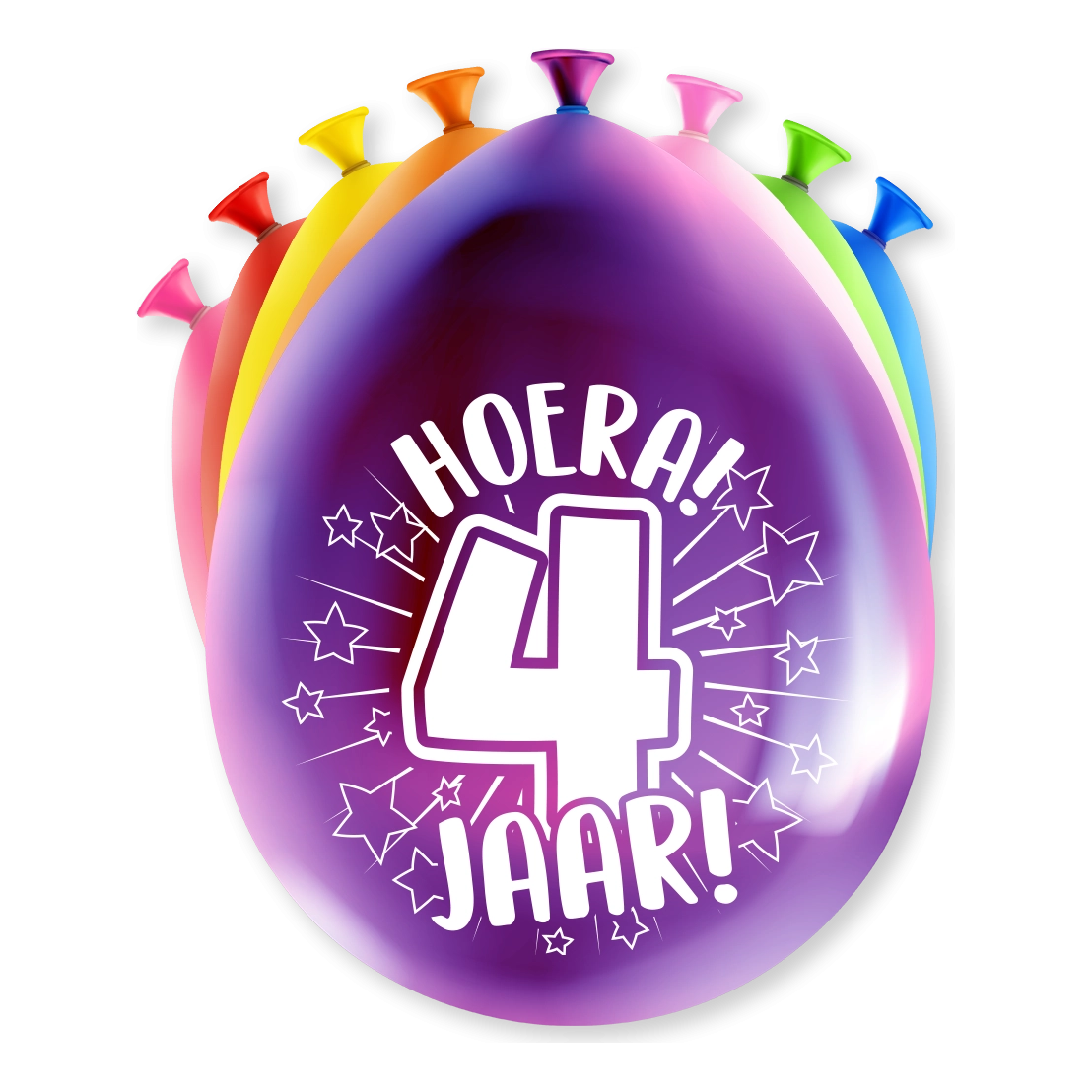 Feest Ballonnen - 4 jaar