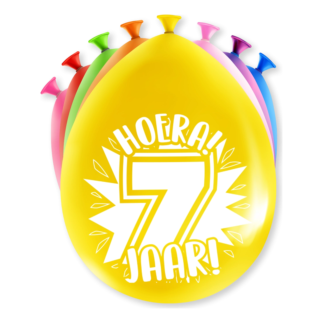 Feest Ballonnen - 7 jaar
