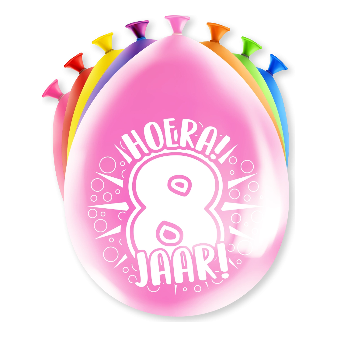 Feest Ballonnen - 8 jaar