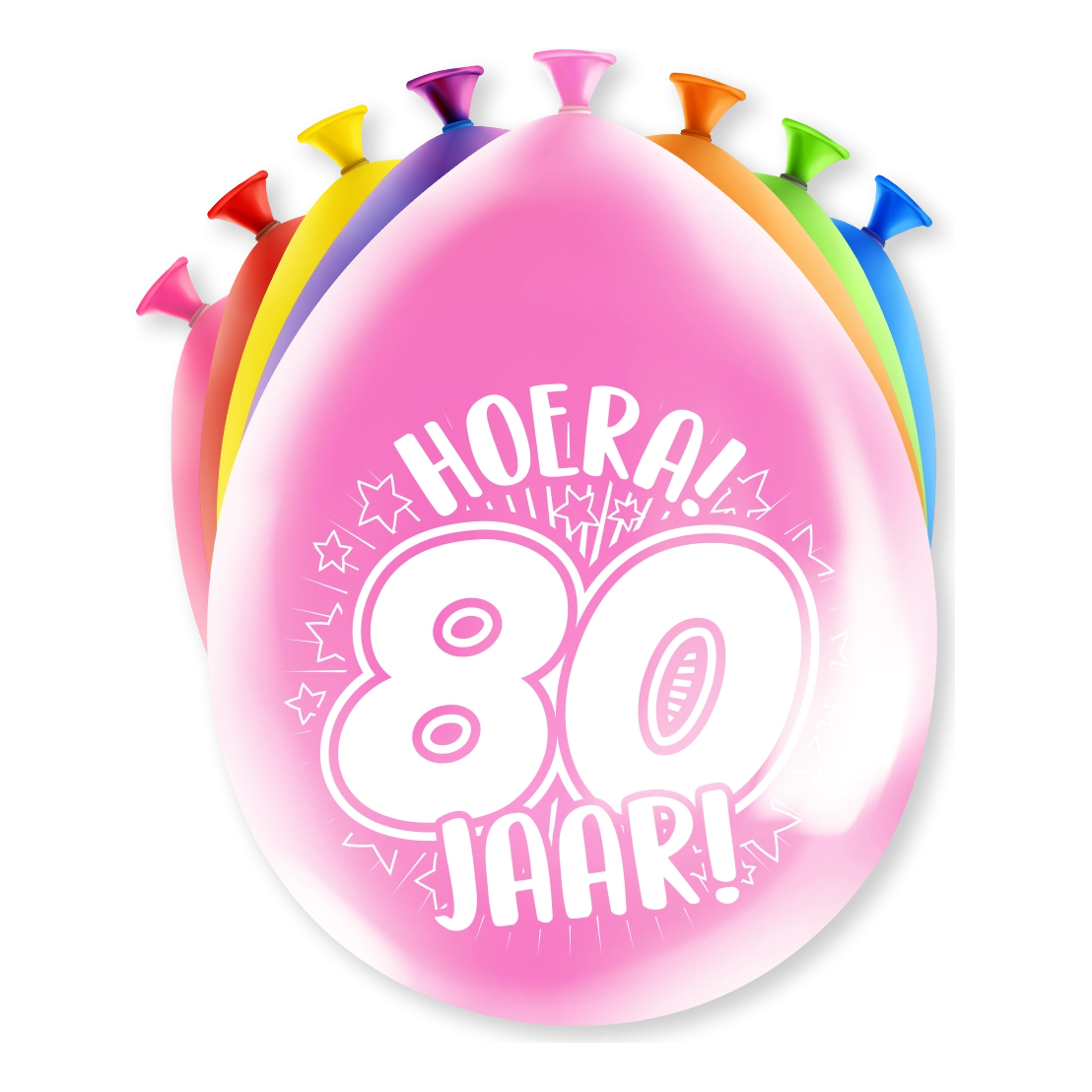Feest Ballonnen - 80 jaar