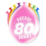 Feest Ballonnen - 80 jaar