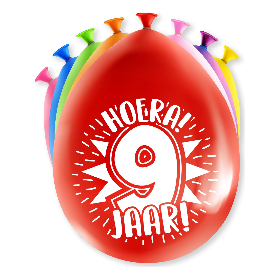 Feest Ballonnen - 9 jaar