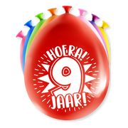 Feest Ballonnen - 9 jaar