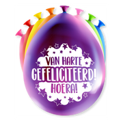 Feest Ballonnen - Gefeliciteerd
