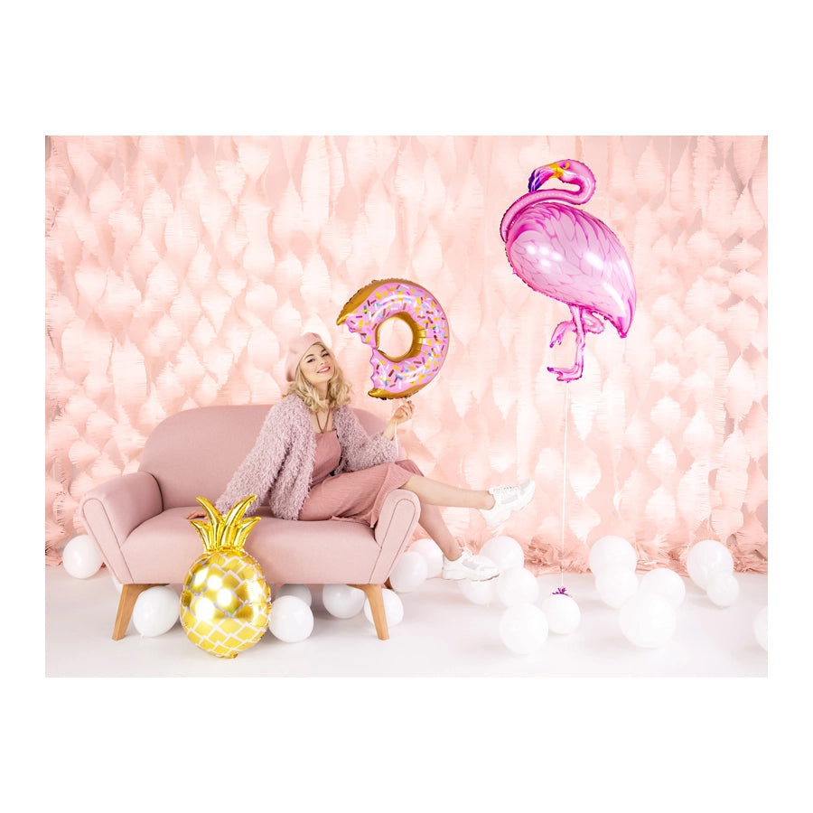 Folie ballon Ananas, 38x63cm, goud