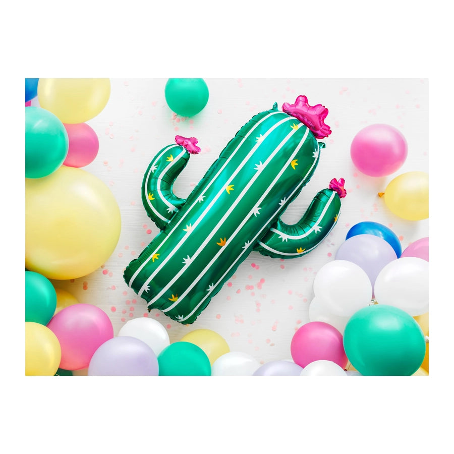 Folie ballon Cactus, 60x82cm, mix