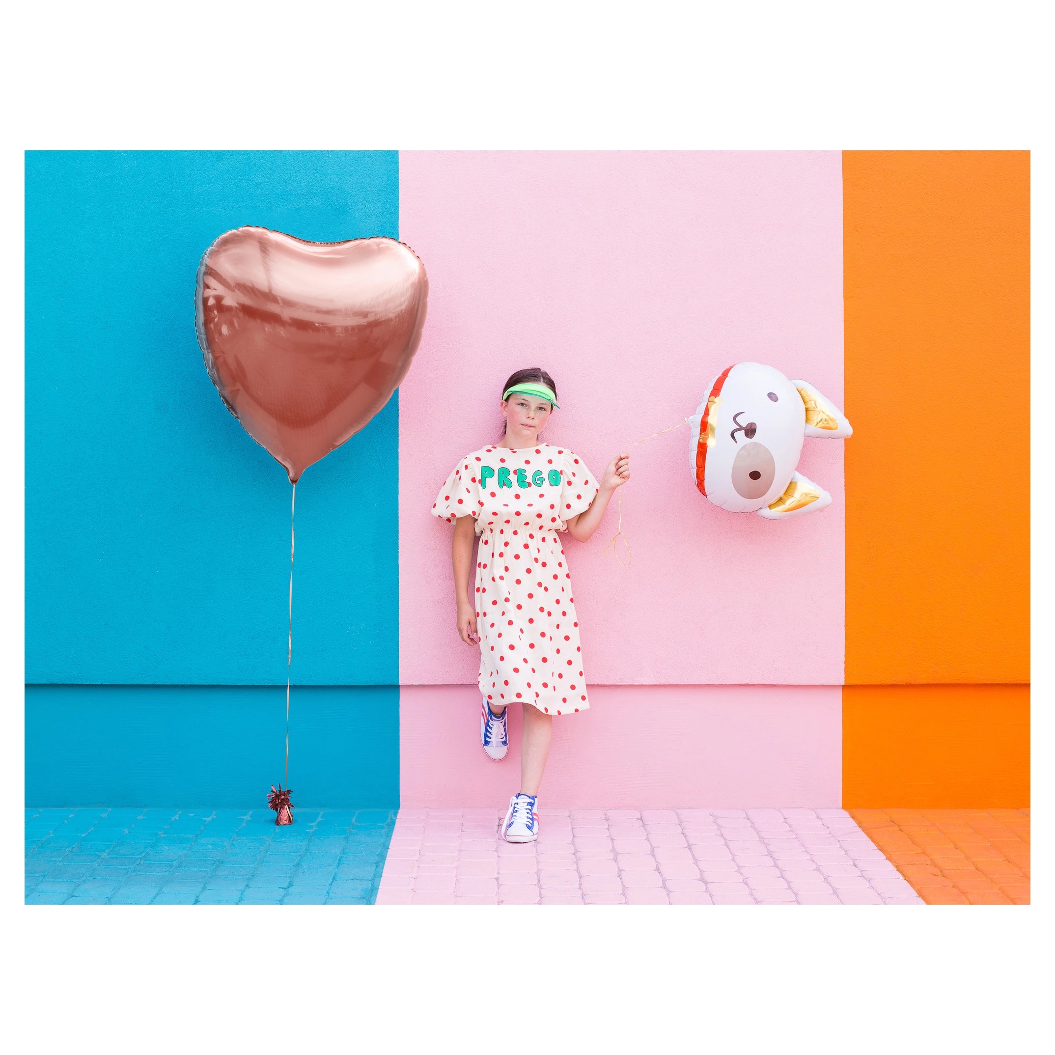 Folie ballon Hond, 56x65cm, mix