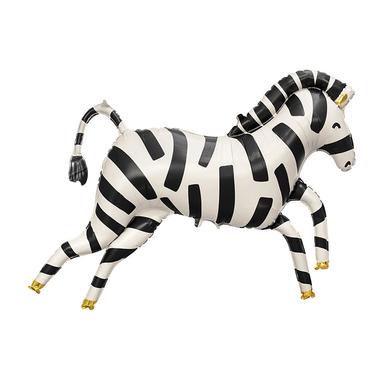 Folie ballon Zebra 100 bij 82cm