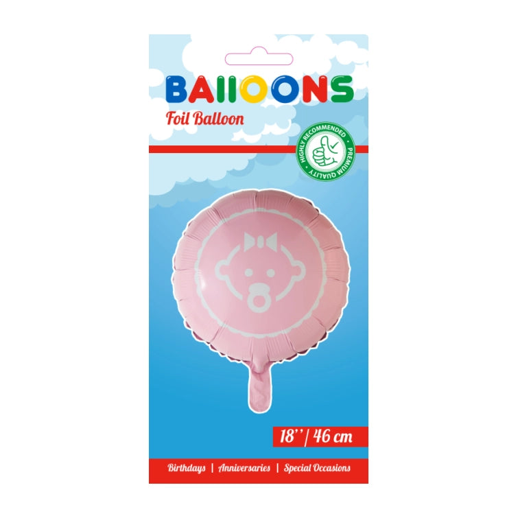 Folieballon Baby Girl - 46cm