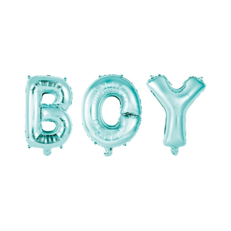 Folieballon BOY - Letter Set - 41cm
