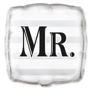 Folieballon Bruiloft "Mr" 46cm