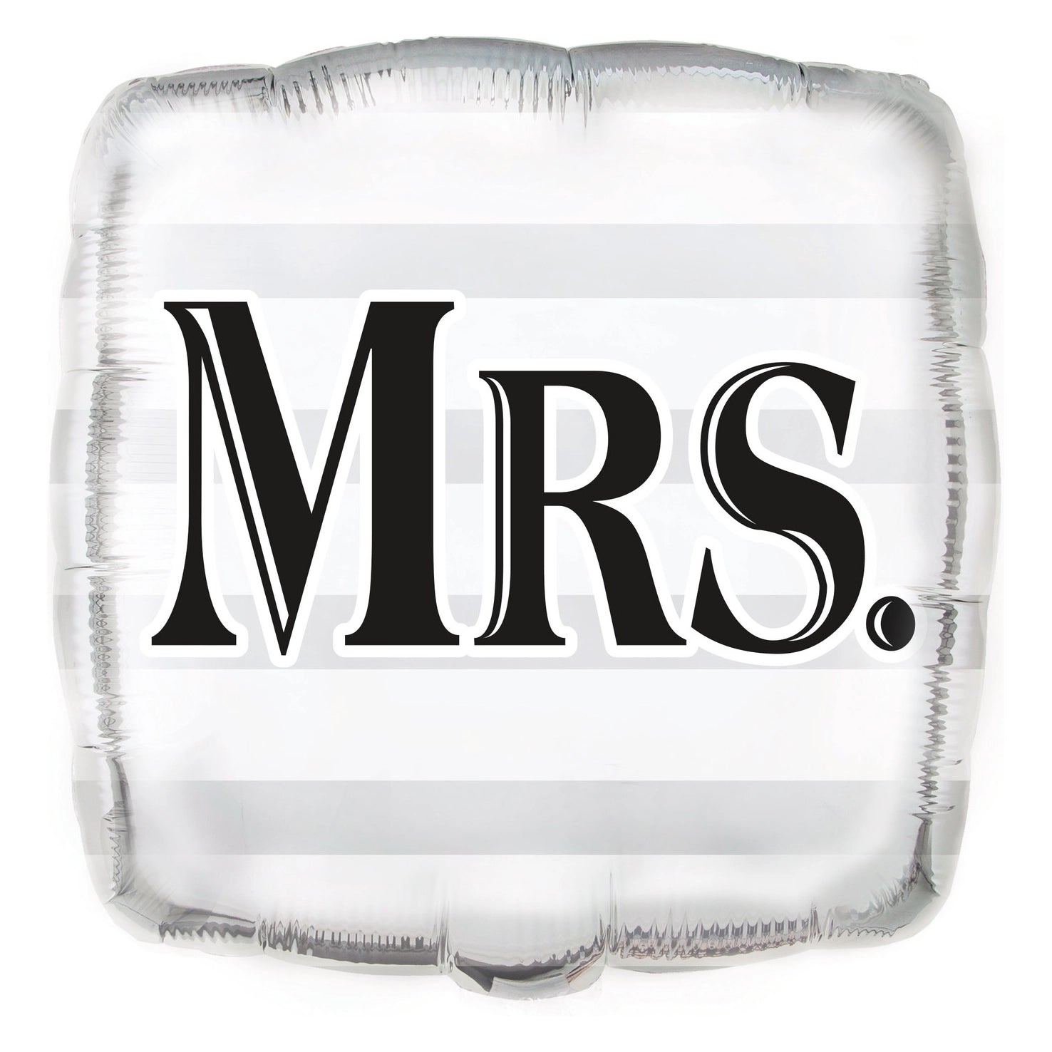 Folieballon Bruiloft "Mrs" 46cm