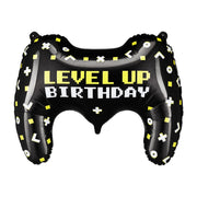 Folieballon controller Level Up Birthday 75x52cm