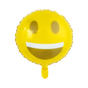 Folieballon Emoji Glimlach -  46cm