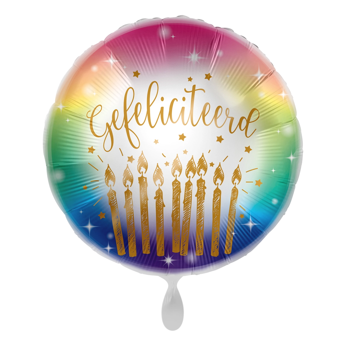 Folieballon Gefeliciteerd 45cm