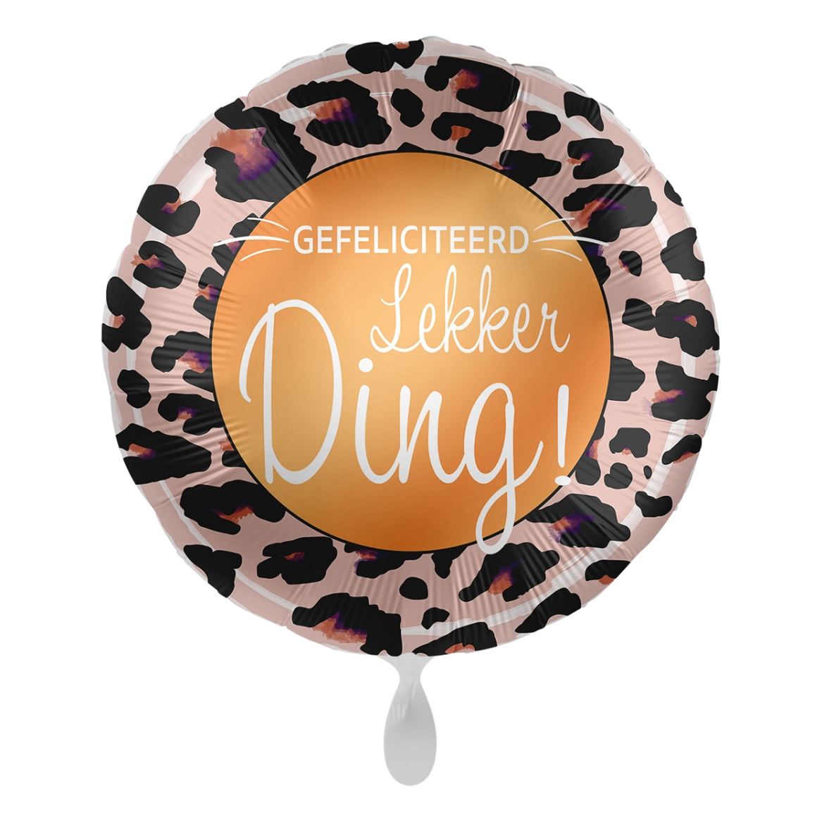 Folieballon Gefeliciteerd lekker ding 45cm