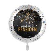 Folieballon Geniet van je Pensioen 45cm