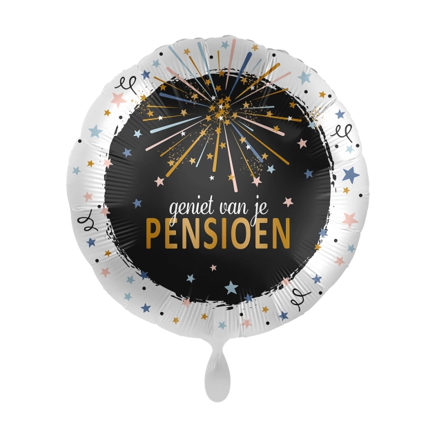 Folieballon Geniet van je Pensioen 45cm