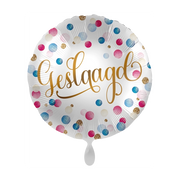 Folieballon Geslaagd 45cm