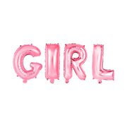 Folieballon GIRL - Letter Set - 41cm