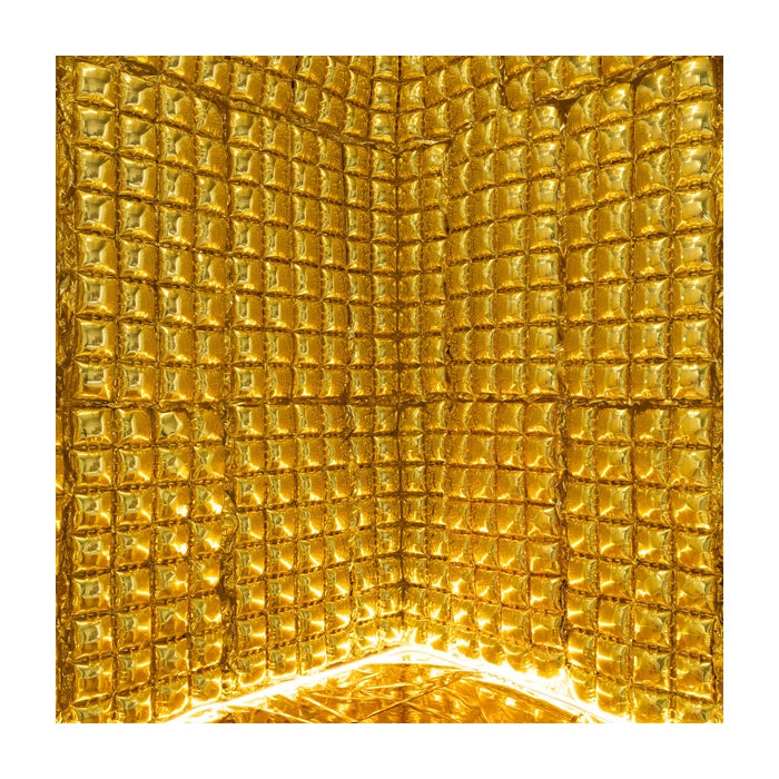 Folieballon gordijn metallic goud 72x143cm