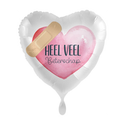 Folieballon Heel veel beterschap 45cm
