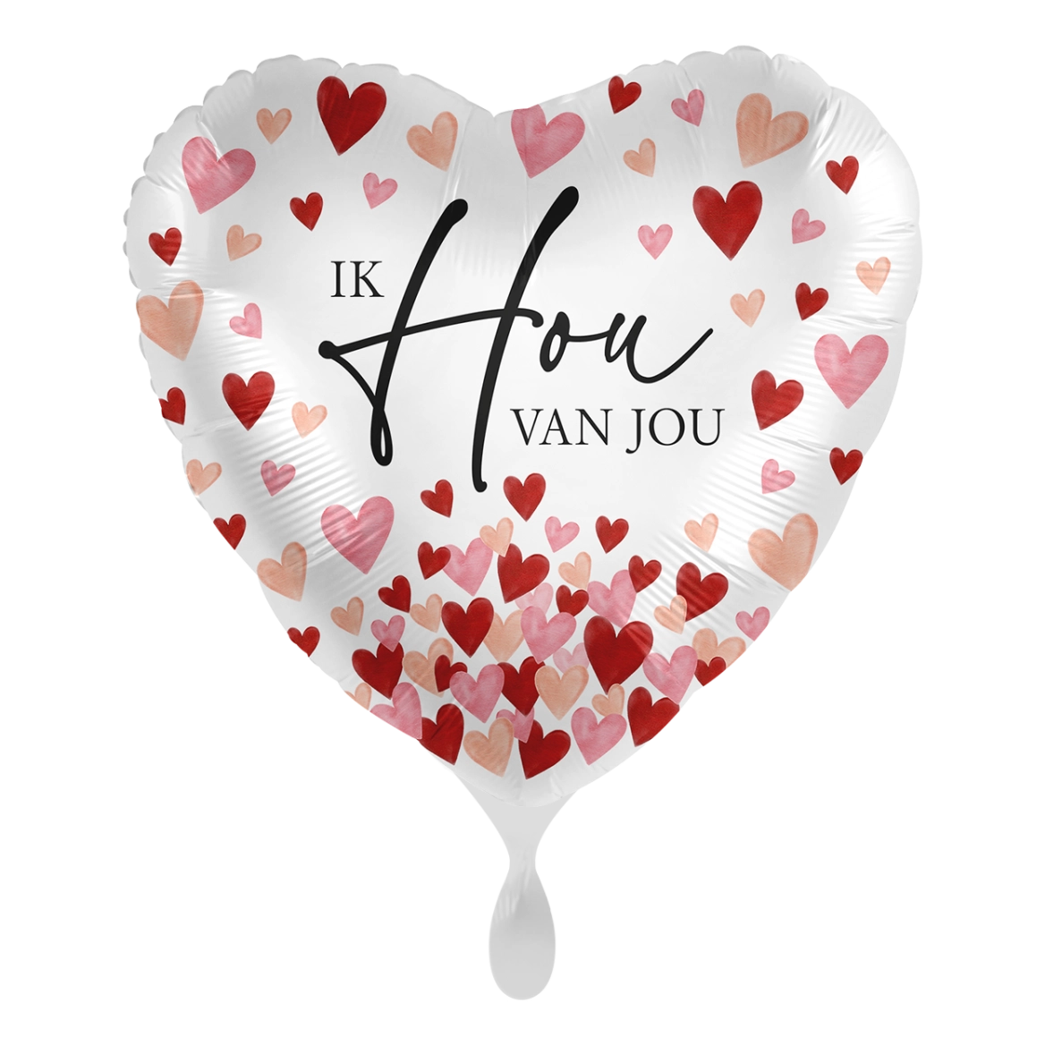 Folieballon Ik hou van jou 45cm