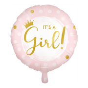 Folieballon It's a Girl 46cm
