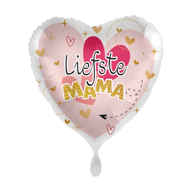 Folieballon Liefste Mama 45cm