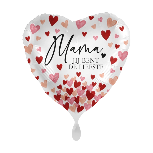 Folieballon Mama jij bent de liefste 45cm