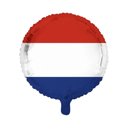 Folieballon Nederlandse Vlag - 46cm