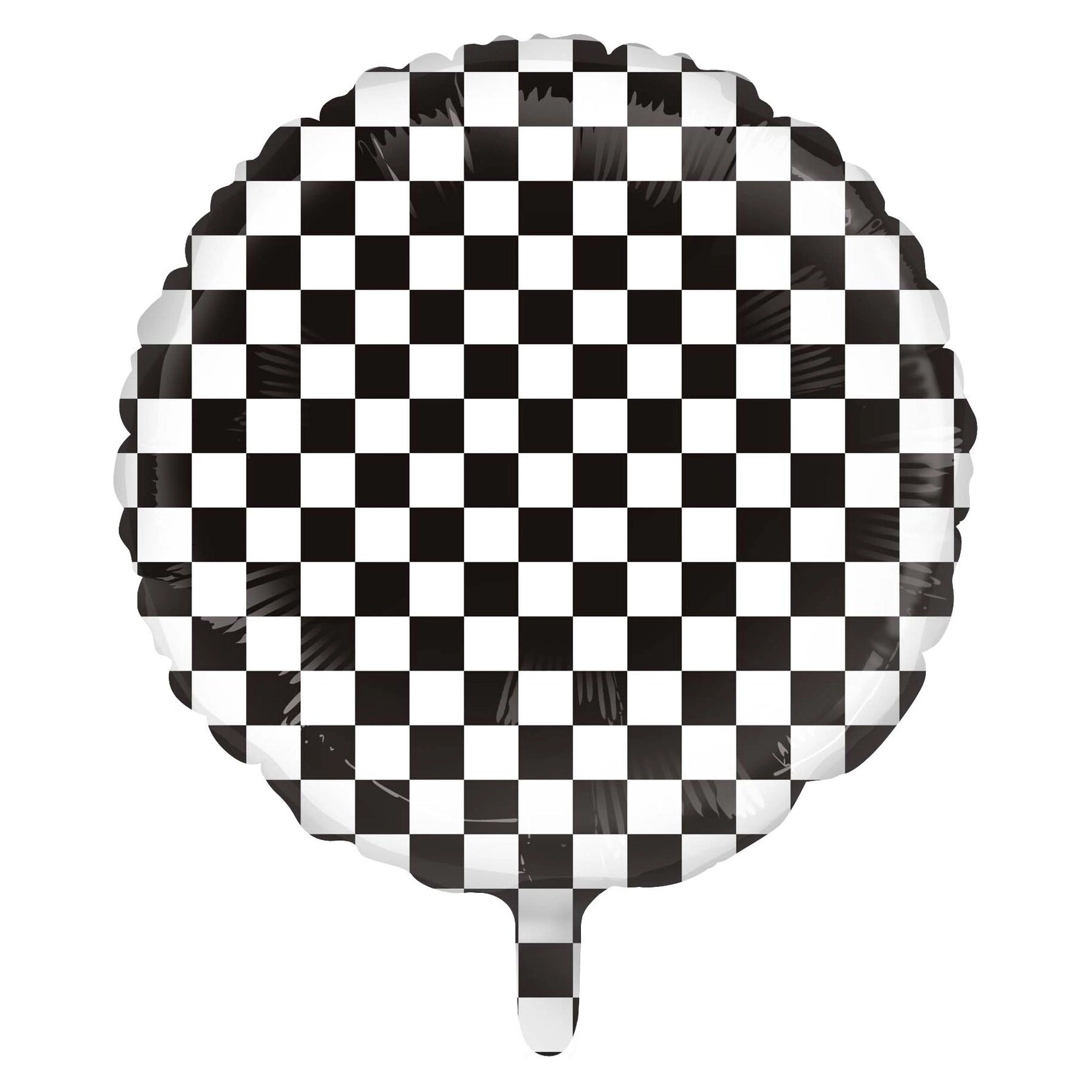 Folieballon racevlag 46cm