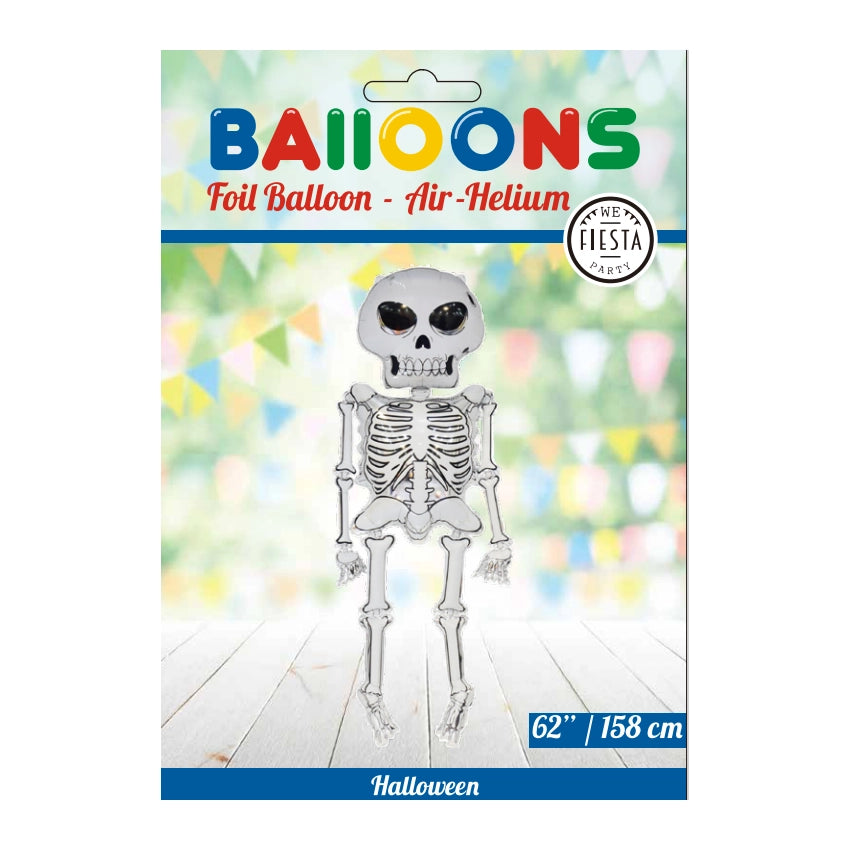 Folieballon Skelet Halloween