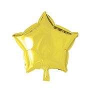 Folieballon ster - Geel - 46cm
