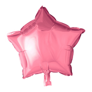 Folieballon ster - Licht roze - 46cm