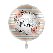 Folieballon Voor de liefste Mama 45cm