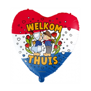 Folieballon Welkom Thuis Holland 60cm