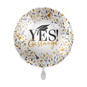 Folieballon Yes! Geslaagd celebrate 45cm
