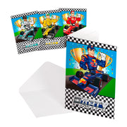 Formule 1 Uitnodigingen - 8 stuks