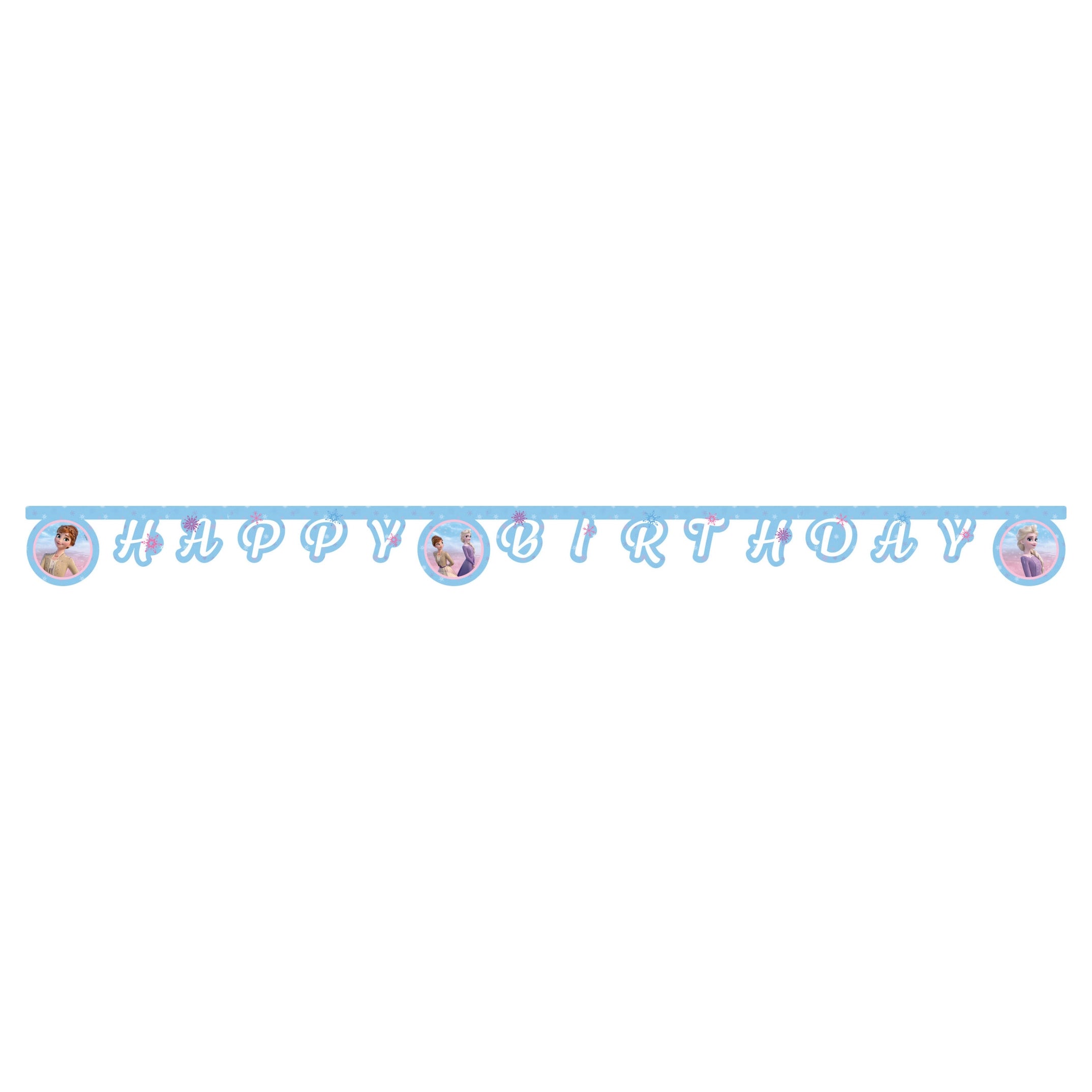 Frozen 2 Wind Spirit papieren Happy Birthday Slinger 230cm