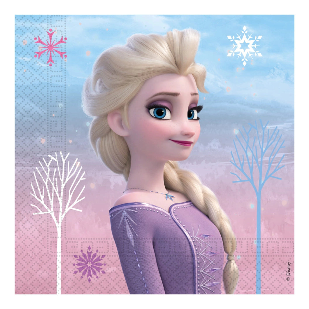 Frozen 2 Wind Spirit papieren servetten 20 stuks
