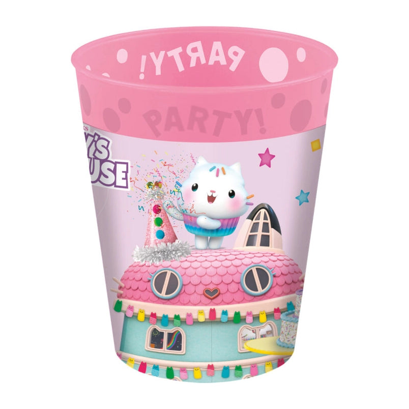 Gabby's Dollhouse herbruikbare beker 250ml per stuk